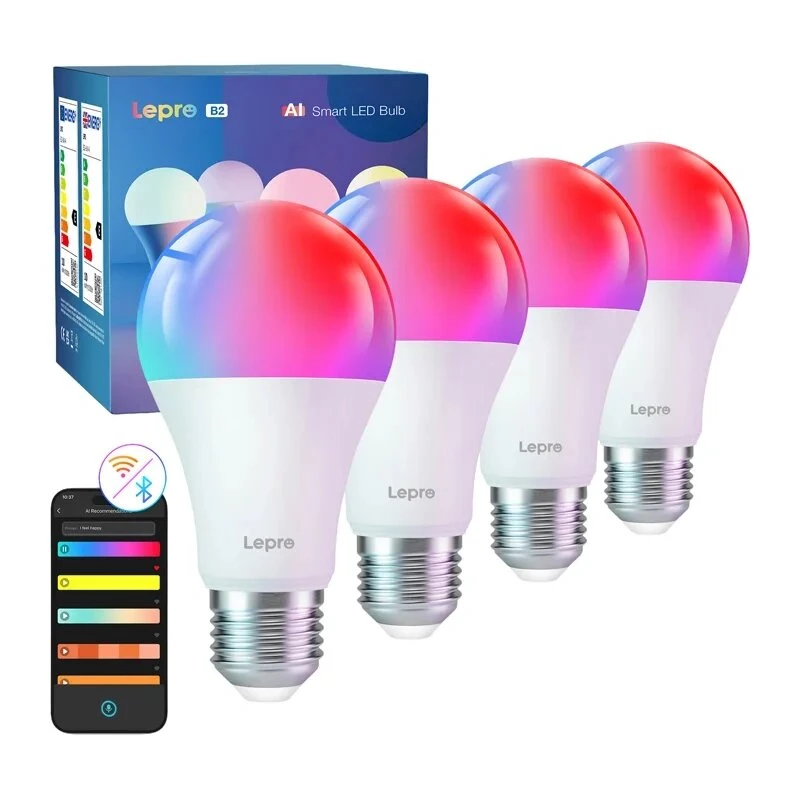 Lepro B2 E27 Wi-Fi LED spuldze