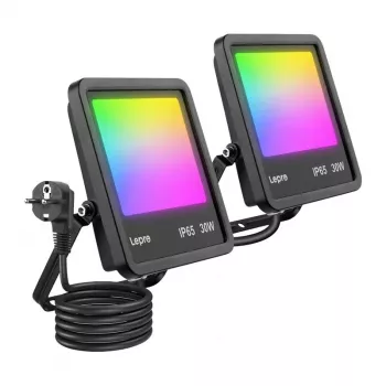 Lepro F1 30W LED Prožektors IP65 3000lm 5000K