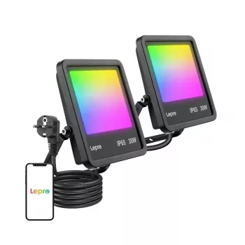 Lepro F1 30W LED Prožektors IP65 3000lm 5000K
