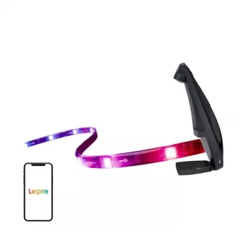 Lepro STV1 Wi-Fi LED Strip 5m – RGB viedā lente, saderīga ar Alexa un Google Assistant
