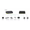 LevelOne KVM-0221 pelēks KVM komutators ar audio, 2x USB-A