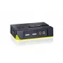 LevelOne KVM-0221 pelēks KVM komutators ar audio, 2x USB-A
