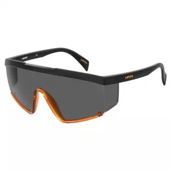 LEVI'S LV-1008-S-8LZ Unisex Saulesbrilles Havana Rāmis Pelēkzaļas Polarizētas Lēcas 55mm