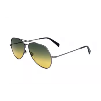 Levi's LV-1012-S-R80 Unisex Rectangular Sunglasses Havana/Brown 57mm