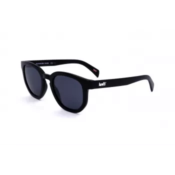 LEVI'S LV-1022-S-807 Unisex Square Sunglasses Black/Grey 51mm