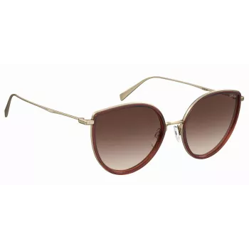 Levi's LV5011S09QF7H Sieviešu saulesbrilles Havana Acetāts Brūns Gradients 56/17/145 mm