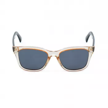 LEVIS LV1002S40GF3I Unisex saulesbrilles - melns rāmis, pelēkas lēcas, 53 mm