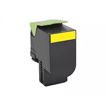 Lexmark 800S4 Tonera kasetne dzeltena 80C0S40