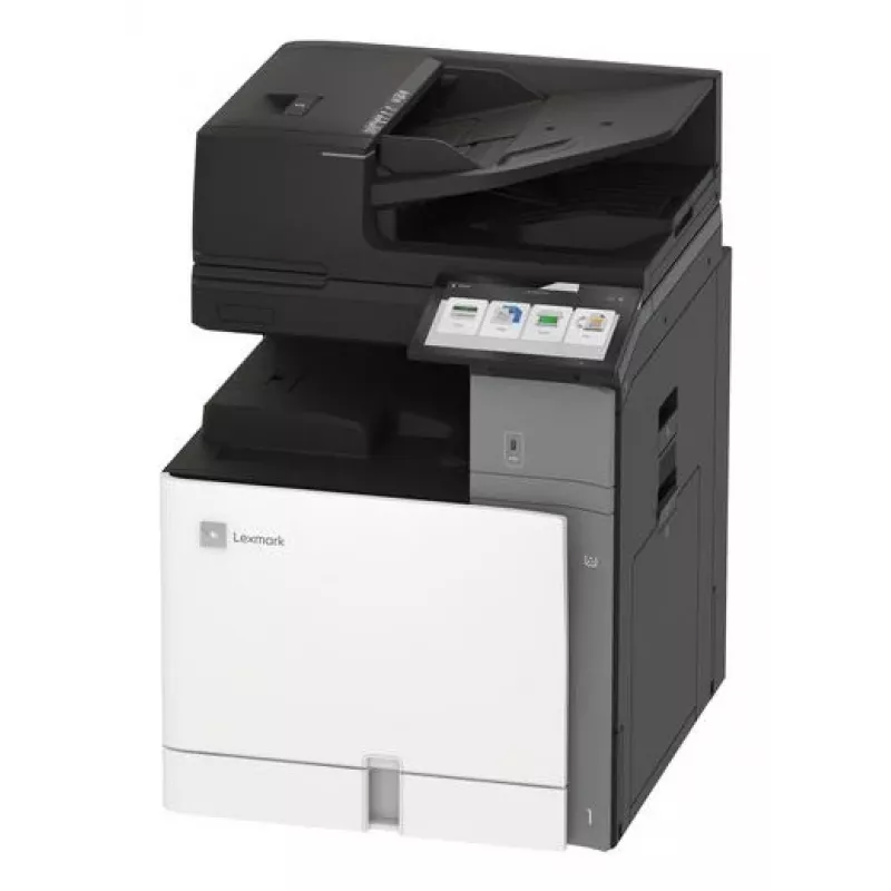 Lexmark CX962se A3 krāsu lāzera daudzfunkciju printeris – drukāšana, kopēšana, skenēšana, faksa sūtīšana, 55 lpp/min, divpusējā drukāšana, 10 collu skārienekrāns, Ethernet, USB