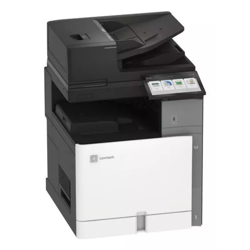 Lexmark CX962se A3 krāsu lāzera daudzfunkciju printeris – drukāšana, kopēšana, skenēšana, faksa sūtīšana, 55 lpp/min, divpusējā drukāšana, 10 collu skārienekrāns, Ethernet, USB