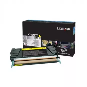 Lexmark X746A3YG Yellow Toner Cartridge