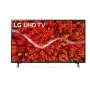 LG 43UP80003LR 43 inch 4K Ultra HD Smart LED TV ar webOS 6.0, α5 Gen4 AI procesoru, Active HDR, Melns