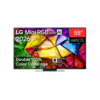 LG 55MRGB87B3B 55 collu 4K QNED Mini LED viedtelevizors