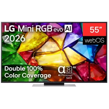LG 55MRGB87B3B 55 collu 4K QNED Mini LED viedtelevizors