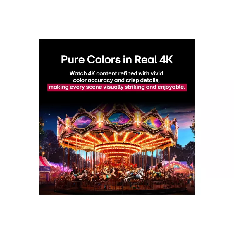 LG 65NANO82A6B 65 inch 4K NanoCell Smart TV ar webOS, HDR10 Pro, α5 Gen5 AI Processor 4K