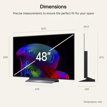 LG Electronics OLED48C6ELB.AEUD 48 collu 4K OLED televizors