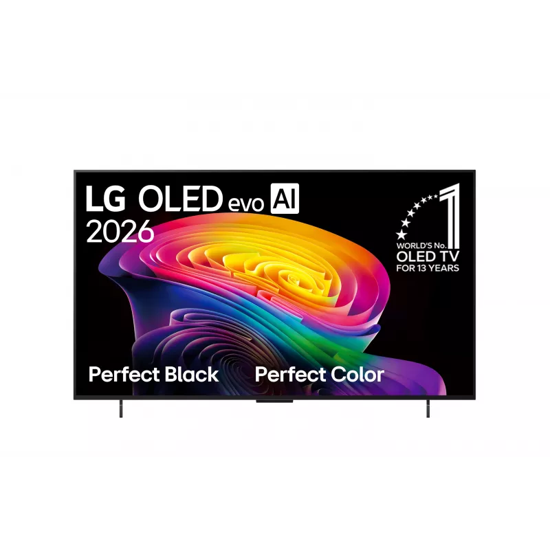 LG OLED42C61LA 42 collu (106 cm) 4K OLED evo Smart TV ar α9 AI Processor 4K Gen6, webOS 23, 120Hz, Dolby Vision & Atmos, 4 HDMI 2.1, 40W 2.2ch Audio, G-Sync/FreeSync, 2023. gada modelis