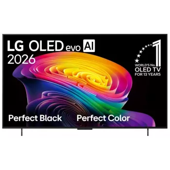LG OLED42C61LA 42 collu (106 cm) 4K OLED evo Smart TV ar α9 AI Processor 4K Gen6, webOS 23, 120Hz, Dolby Vision & Atmos, 4 HDMI 2.1, 40W 2.2ch Audio, G-Sync/FreeSync, 2023. gada modelis