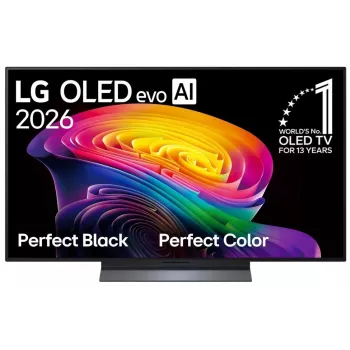 LG OLED48C61LA 48 inch 4K OLED evo Smart TV ar α9 Gen4 AI procesoru, 120Hz, Dolby Vision IQ, webOS, ThinQ AI