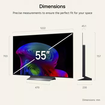 LG OLED55C6ELB.AEUD 55 collu OLED televizors, UHD 4K, triple tuner, 120Hz, melns
