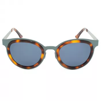 LGR FELICITEBLU39 Unisex saulesbrilles – Zils rāmis, pelēkas lēcas, 47/24/145 mm