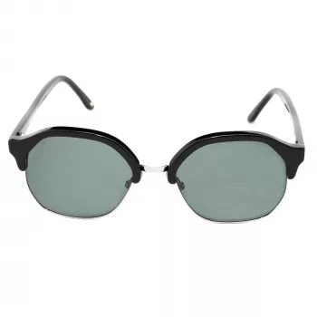 LGR Women's Zanzibar Sunglasses - Black Frame, Grey Lens, 50/12/135 mm