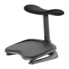 LiberNovo StepSync kāju balsts Omni SE – ergonomisks regulējams kāju balsts, 3 augstuma pozīcijas, 0–30° slīpums, melns
