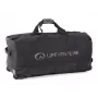 Lifeventure 120L Wheeled Expedition Duffle Bag ar visurgājējiem riteņiem, melns