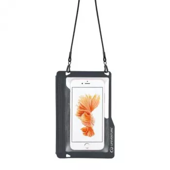 Lifeventure Plus Ūdensnecaurlaidīgs Telefona Maciņš - IPX8 5m, Universāls, Pelēks