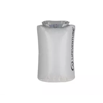 Lifeventure Ultralight sausā soma 15L - pelēka, IPX6 ūdensdroša, 50g