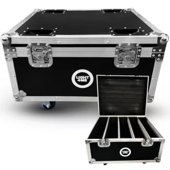 LIGHT4ME AURORA WASH HEAD CASE 4IN1 transporta koferis 4 kustīgajām galvām