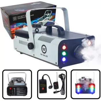LIGHT4ME FM 1500 LED dūmu mašīna ar RGB LED 1500W