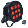 LIGHT4ME LED PAR 9x10W MKII RGBW IR tālvadības pults