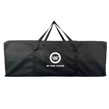 LIGHT4ME MT BAR COVER cietais transporta pārvalks gaismas stieņiem līdz 1000 mm, polsterēts 600D neilons, divi rāvējslēdzēji, melns