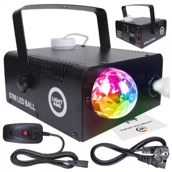 LIGHT4ME S 700W LED BALL Dūmu Ģenerators ar RGB LED Efektu