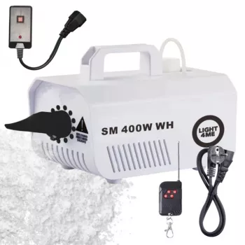 LIGHT4ME SM 400W WH Sniega Mašīna