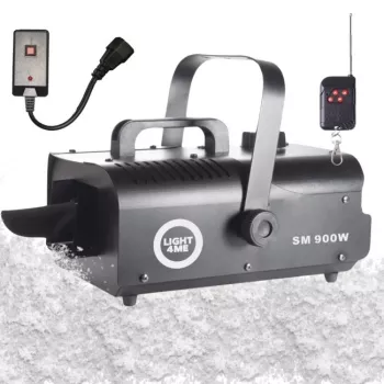 LIGHT4ME SM 900W Sniega mašīna Melna