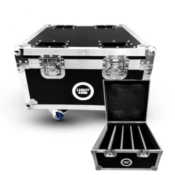 LIGHT4ME VENOM STROBE V2 CASE 4IN1 Flight Case 4 vienībām