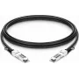 Lightwin 100G QSFP28 uz QSFP28 tiešās pievienošanas vara kabelis, 3m, saderīgs ar HPE Aruba LWO-DAC-QSFP28-3M-HPE