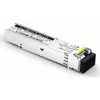 Lightwin 155 Mbps SFP BIDI optiskais modulis, 1550nm TX / 1310nm RX, 20km, DDM, LC Simplex, vienmoda (LWO-SFP100-5531-20)