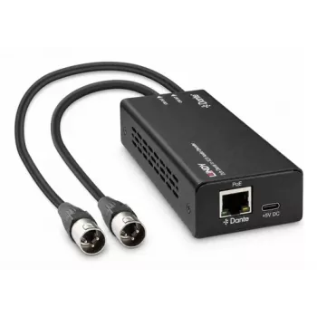 LINDY 2ch Dante uz XLR audio dekoders 70619