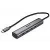 Lindy 4 portu USB 3.2 Gen 2 Type C centrmezgls ar USB Type-C savienojumu (43384)