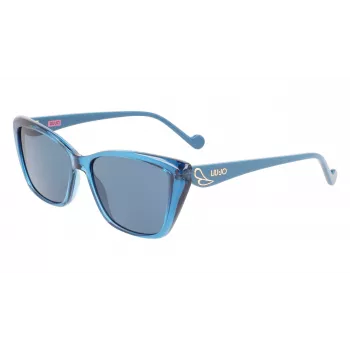 LIU JO Bērnu saulesbrilles LJ3608S531440 Rozā Kvadrātveida Acetāta Rāmis Pelēks Gradienta Lēcas UV400