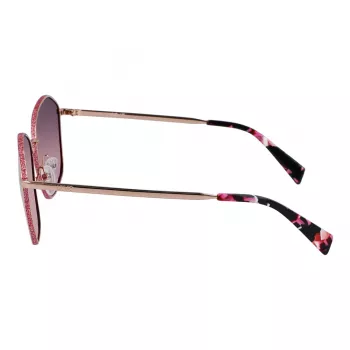 LIU JO Sieviešu Butterfly Cat Eye Saulesbrilles Havana Brūna Gradienta UV400