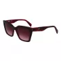 LIU JO sieviešu tauriņveida saulesbrilles LJ795S5418261 Havana Brown Gradient UV400