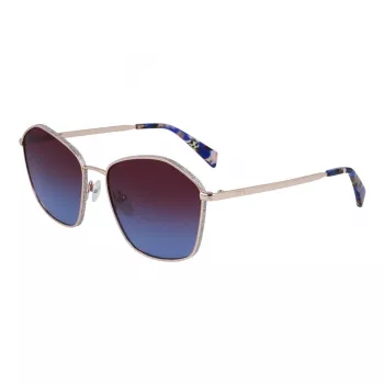 LIU JO sieviešu Havana tauriņstila saulesbrilles LJ157S5918722 59/18/140 mm