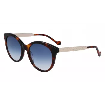 LIU JO Sieviešu LJ765S-242 Butterfly/Cat-Eye Saulesbrilles Havana 54mm