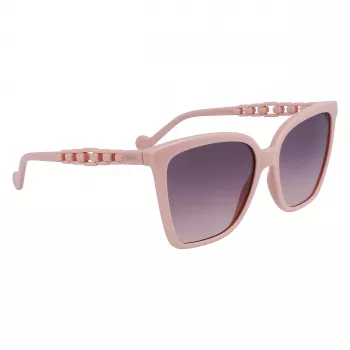 LIU JO LJ773S-272 sieviešu kaķacs formas saulesbrilles Havana brūns gradients 57mm