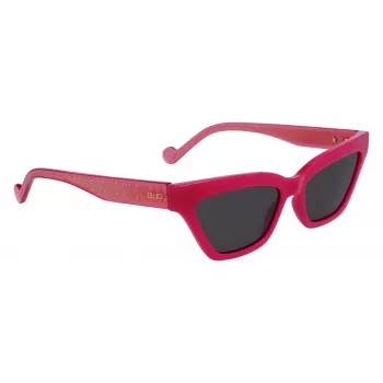 LIU JO LJ781S-525 Sieviešu tauriņveida saulesbrilles Havana Acetāts Brūns Gradienta Lēcas 55mm