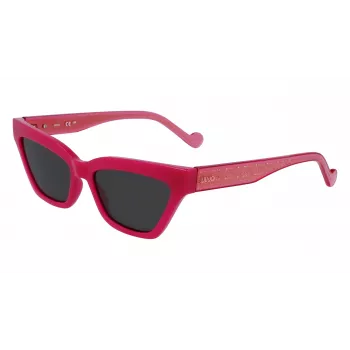 LIU JO LJ781S-525 Sieviešu tauriņveida saulesbrilles Havana Acetāts Brūns Gradienta Lēcas 55mm